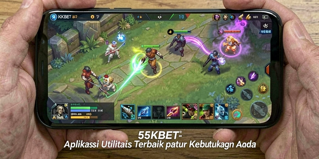 Tampilan antarmuka pengguna 55KBET yang menarik dan fungsional.
