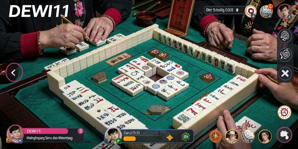 Tampilan seru dari gameplay DEWI11 yang mengasyikkan.