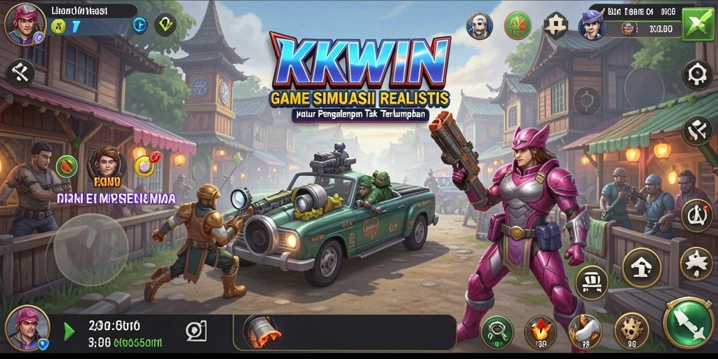 Screenshot utama menunjukkan gameplay <strong>KKWIN</strong> yang mendebarkan dan penuh kreativitas.
