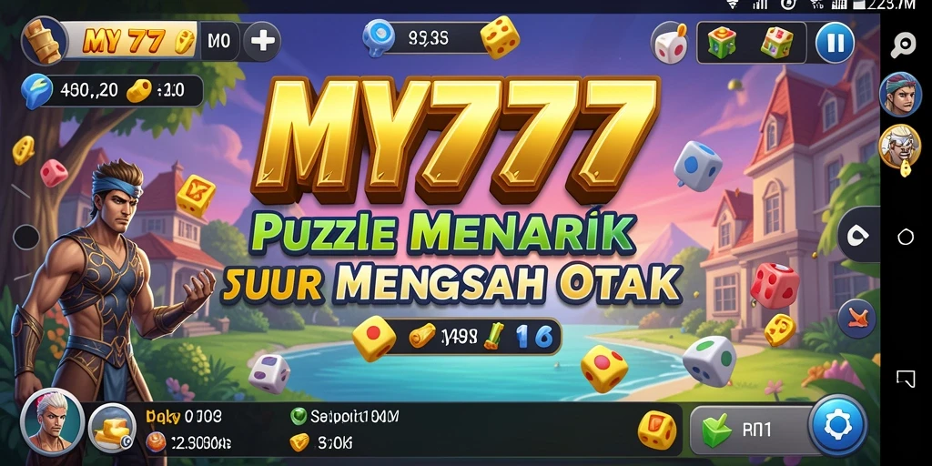 Tampilan gameplay MY777 yang seru dan penuh warna