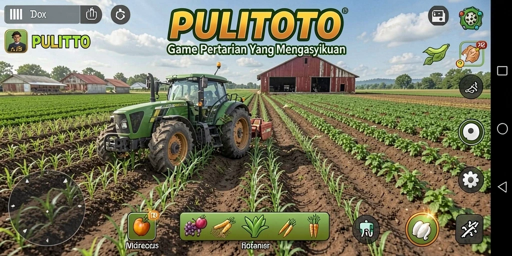 Tampilan gameplay seru dan menyenangkan dari PULITOTO