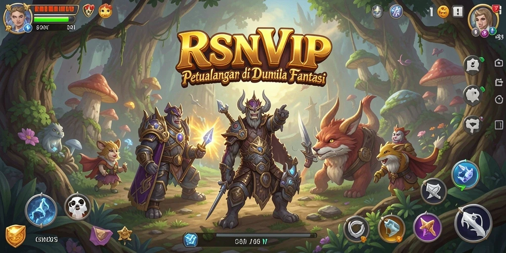 Tampilan gameplay RSNVIP yang menarik dan mendebarkan untuk petualangan seru.