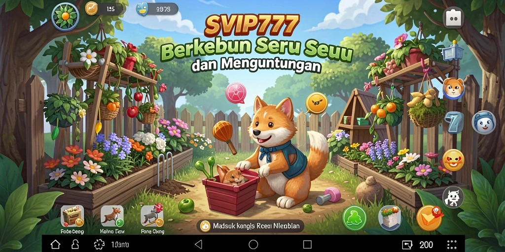 Tampilan gameplay SVIP777 yang seru dan interaktif.