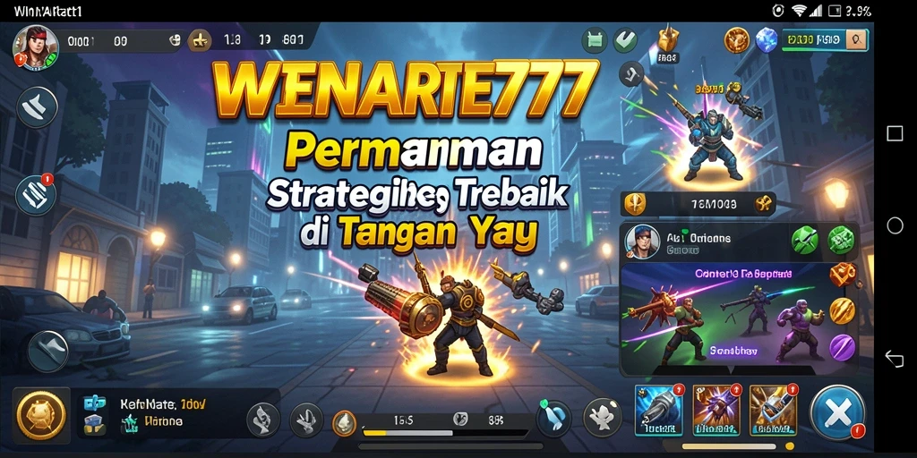 Tampilan gameplay mendebarkan di WINRATE777 dengan aksi strategi yang intens.